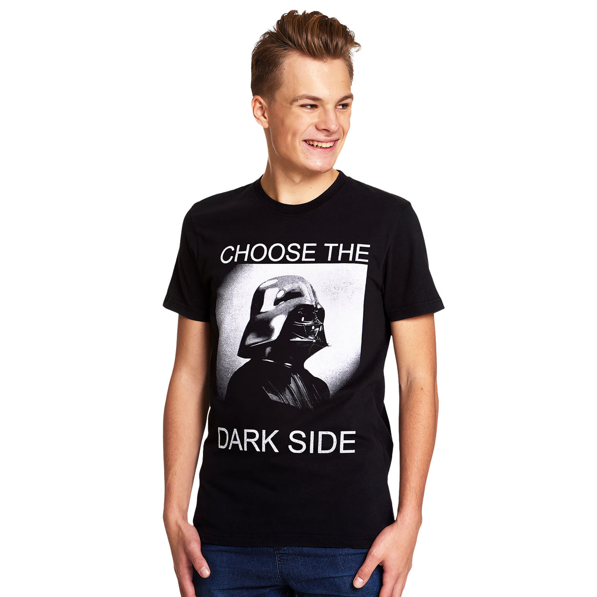 Produktbild Star Wars - Darth Vader Välj den Mörka Sidan T-shirt svart