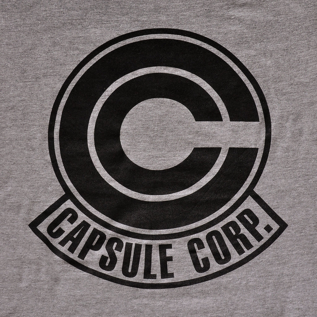 Produktbild Dragon Ball Z - Capsule Corporation Logo T-shirt grå