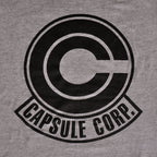 Produktbild Dragon Ball Z - Capsule Corporation Logo T-shirt grå