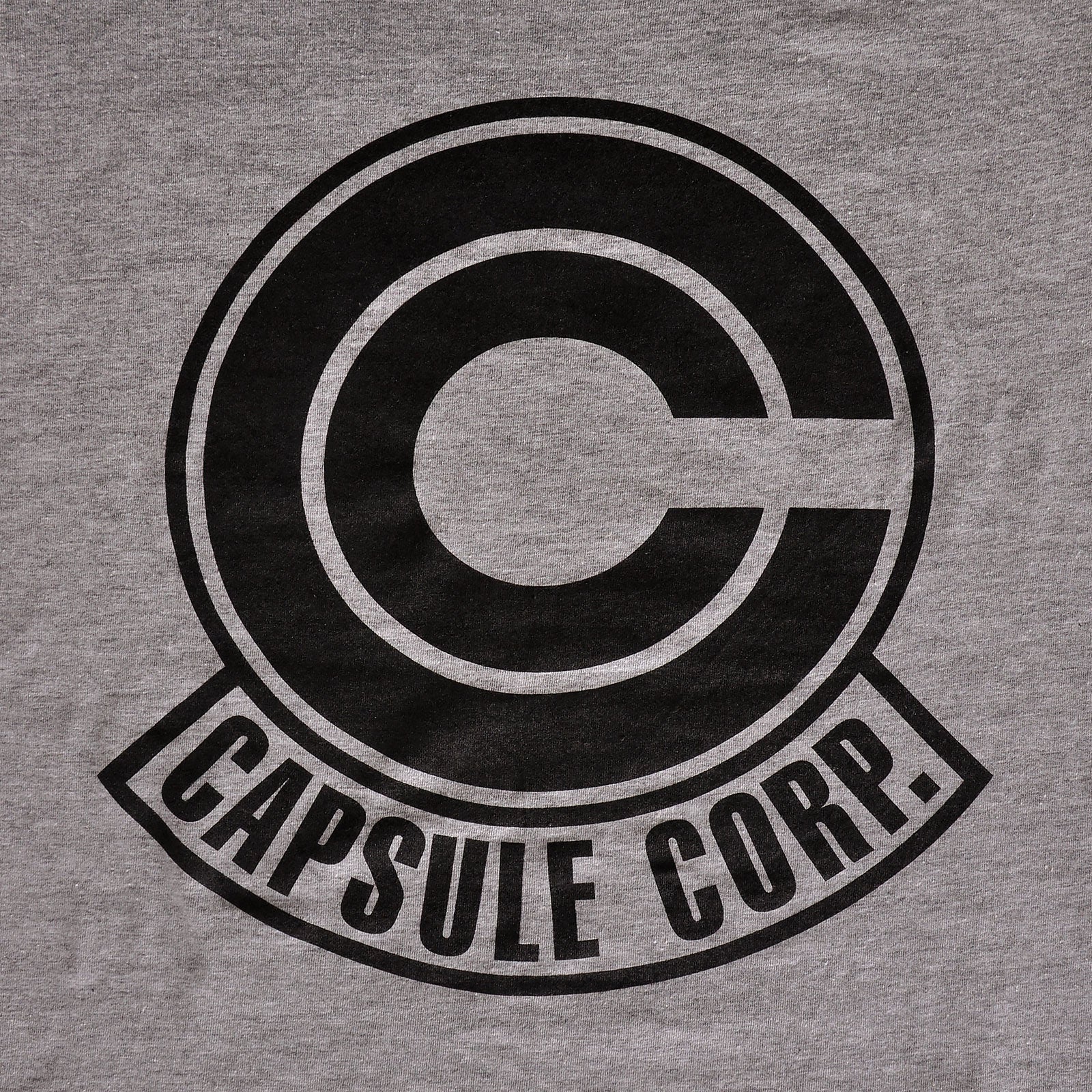 Produktbild Dragon Ball Z - Capsule Corporation Logo T-shirt grå