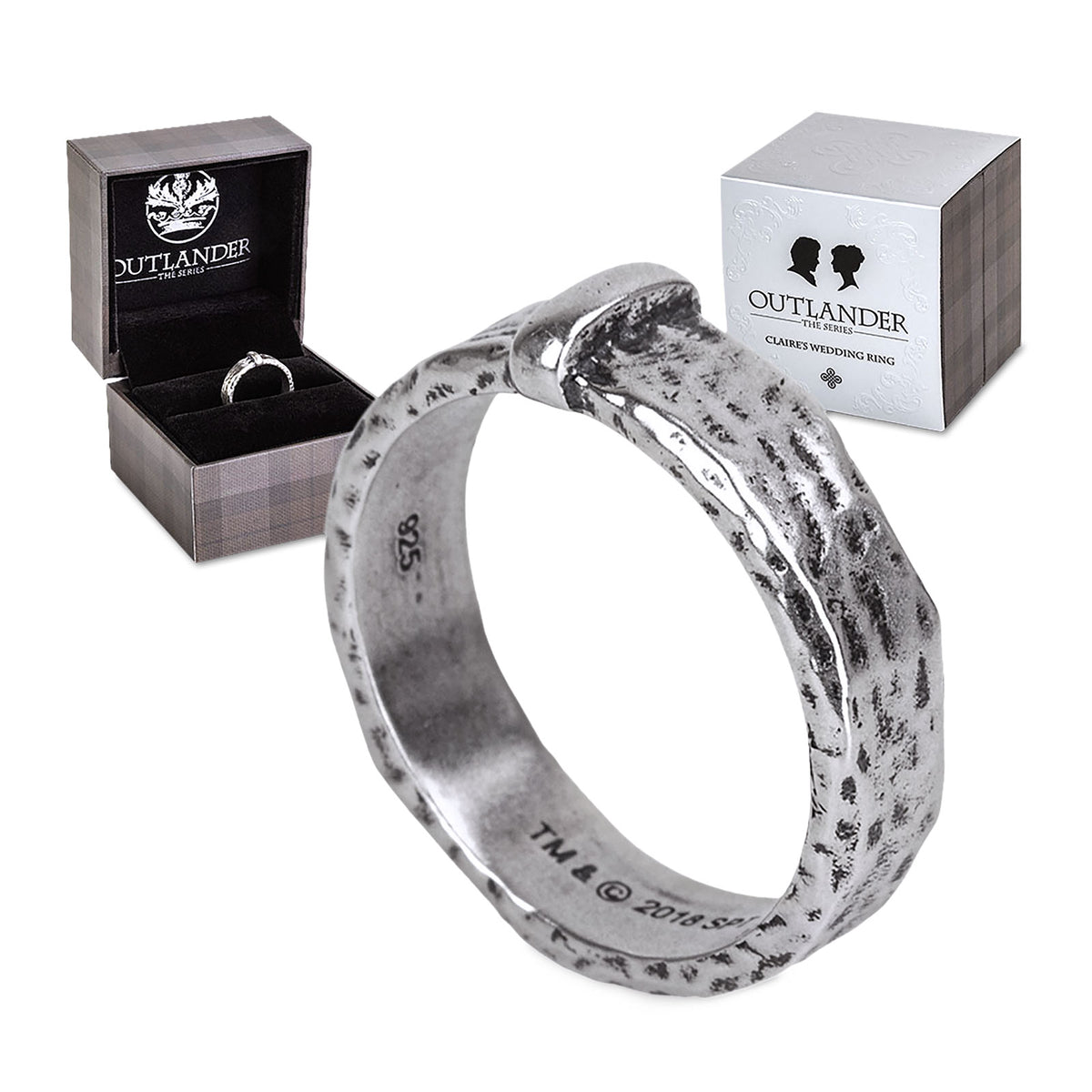 Produktbild Outlander - Claires vigselring i 925 sterling silver
