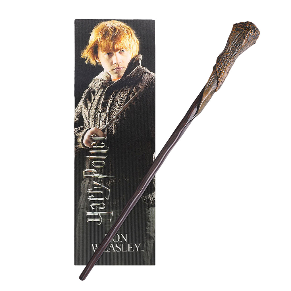 Produktbild Rons trollstav för unga trollkarlar med bokmärke - Harry Potter