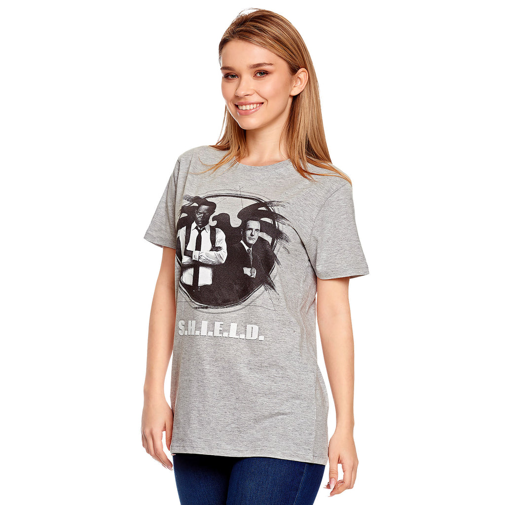 Produktbild Captain Marvel - S.H.I.E.L.D. Agents T-shirt grå