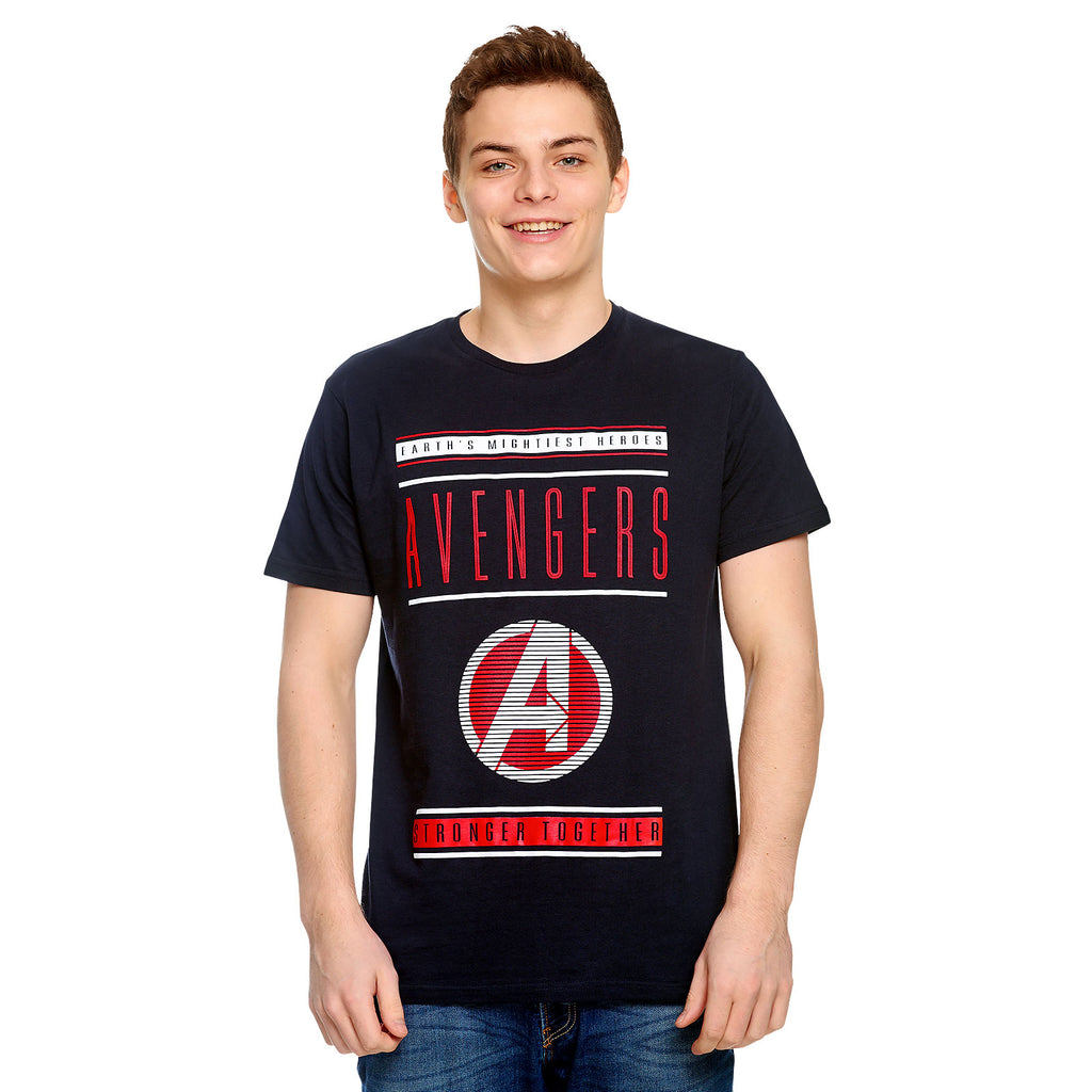 Produktbild Avengers - Stronger Together T-shirt blå