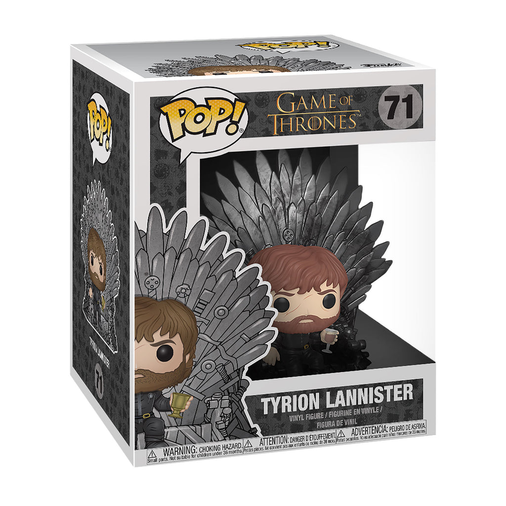 Produktbild Game of Thrones - Tyrion Lannister med Järntronen Funko Pop Figur