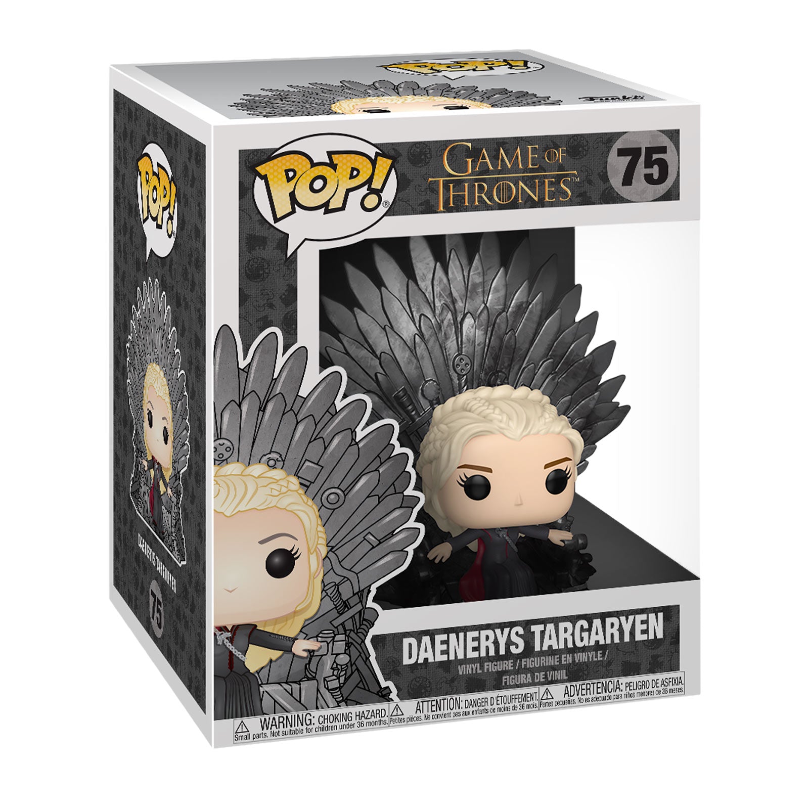 Produktbild Game of Thrones - Daenerys Targaryen med Järntronen Funko Pop Figur