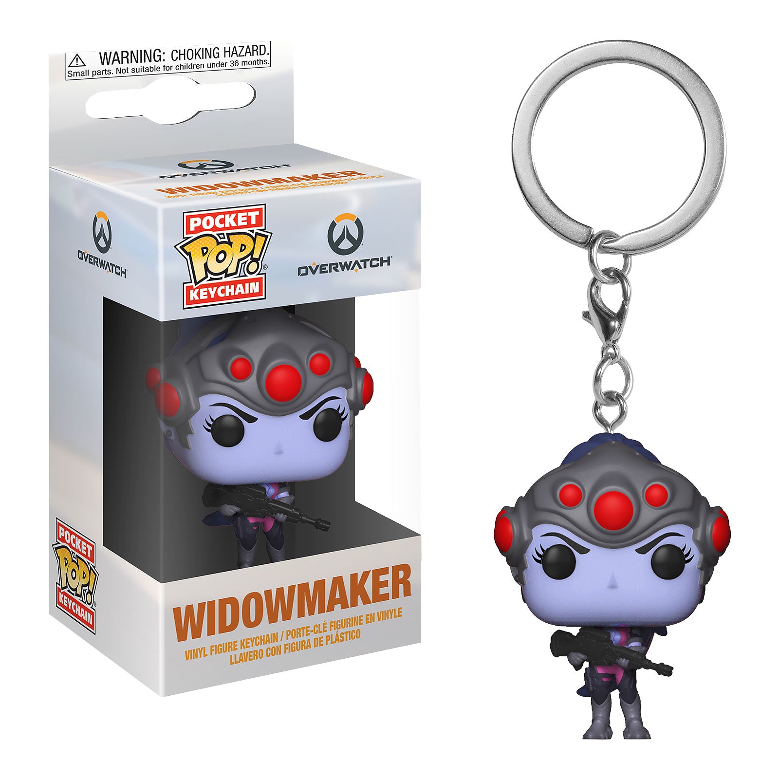 Produktbild Overwatch - Widowmaker Funko Pop nyckelring