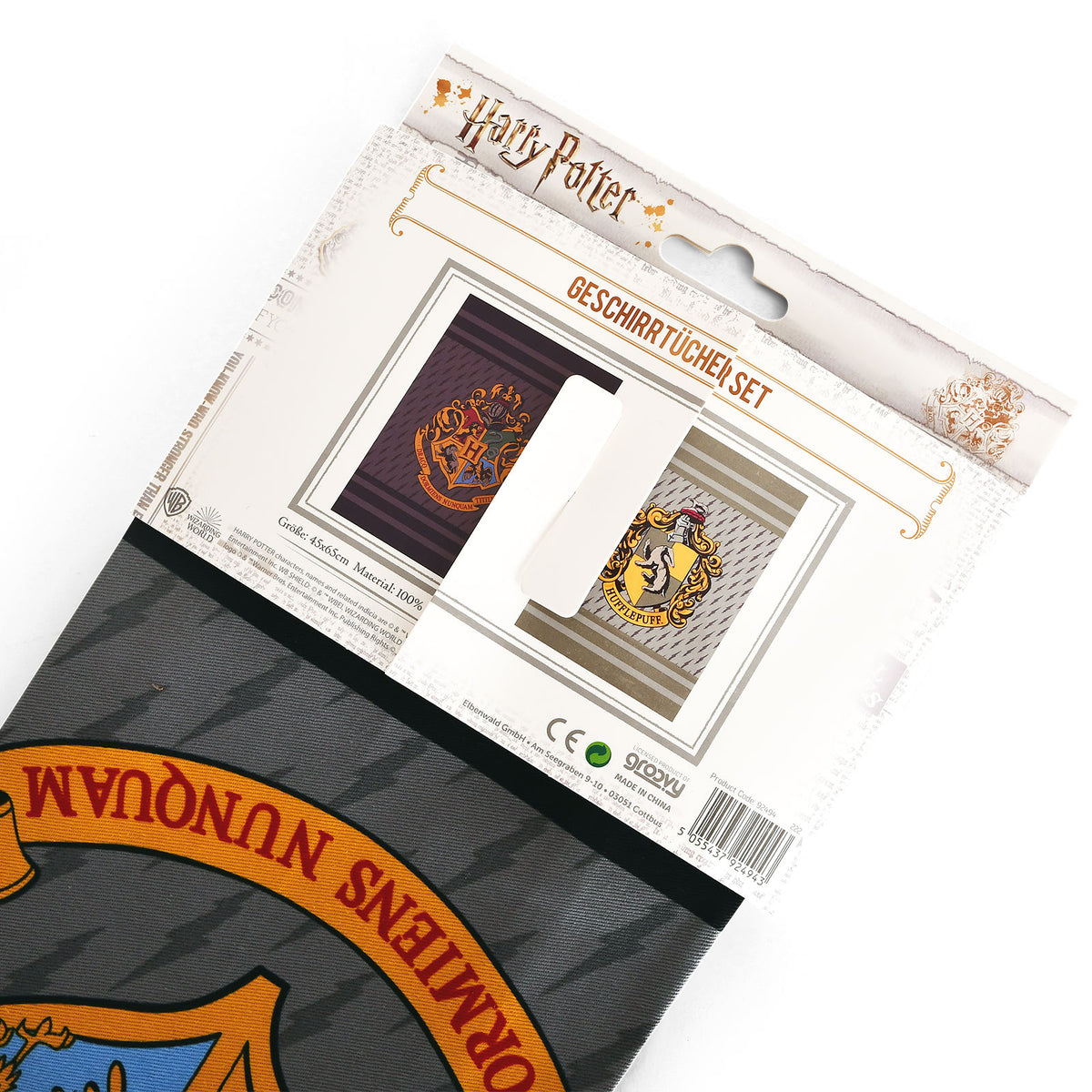 Product image Harry Potter - Hufflepuff & Hogwarts Dish Towels Set