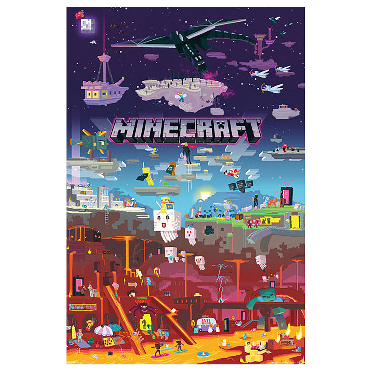Produktbild Minecraft - World Beyond Maxi Poster