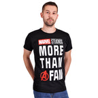 Produktbild Marvel - More Than a Fan T-shirt svart