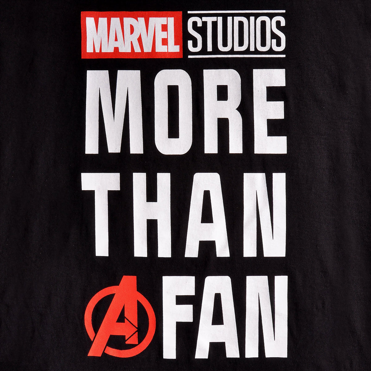 Produktbild Marvel - More Than a Fan T-shirt svart