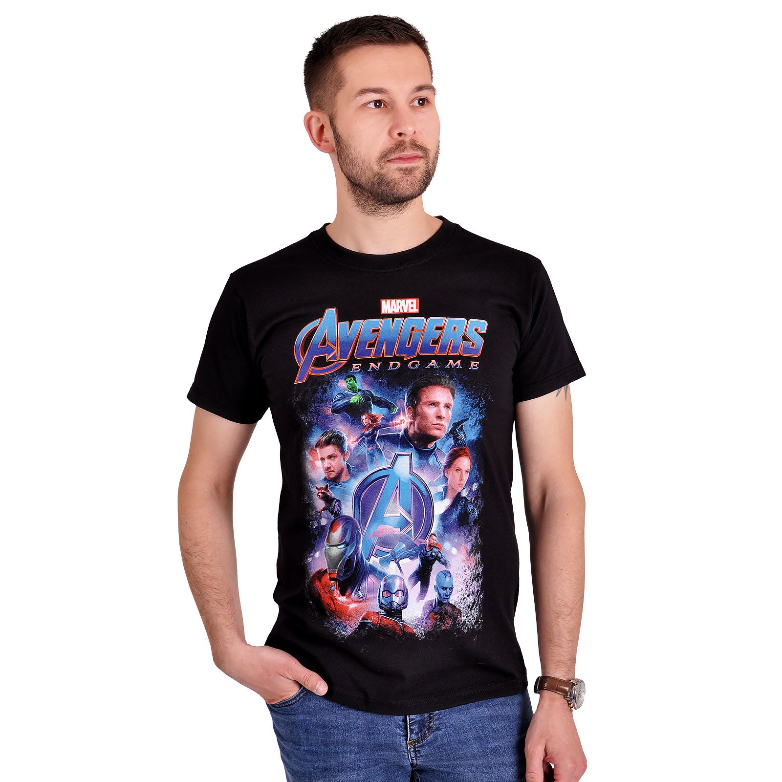Produktbild Avengers - Endgame Collage T-shirt svart