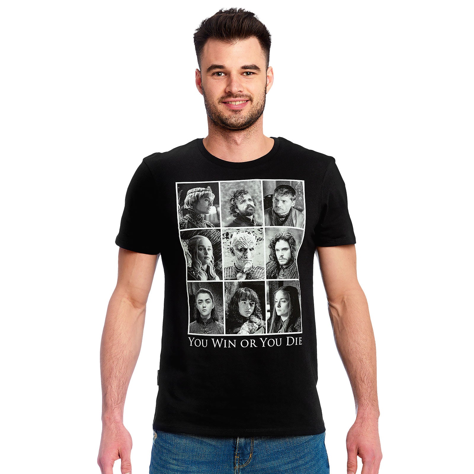 Produktbild Game of Thrones - You Win or You Die T-Shirt svart