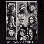 Produktbild Game of Thrones - You Win or You Die T-Shirt svart