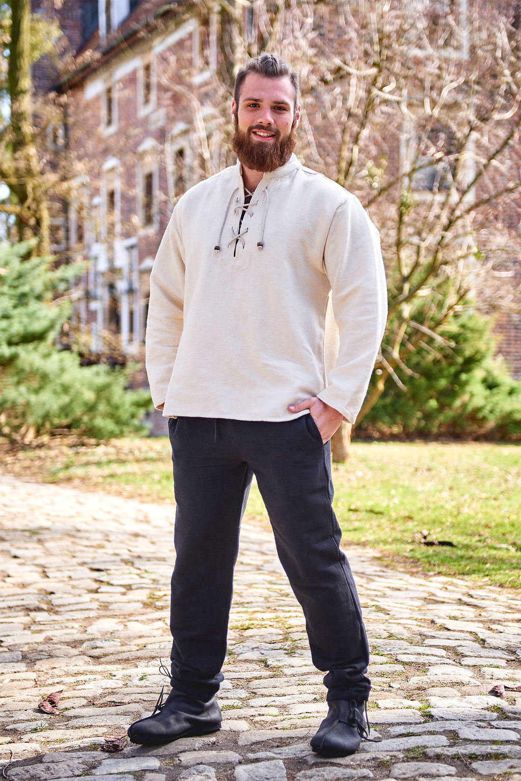 Produktbild Medeltida byxor Jören svart