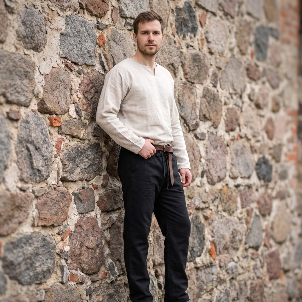 Produktbild Medeltida byxor Jören svart