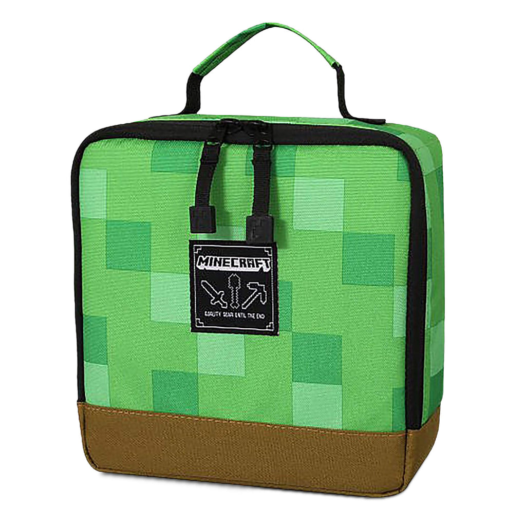 Produktbild Minecraft - Pixel Block Lunchlåda grön