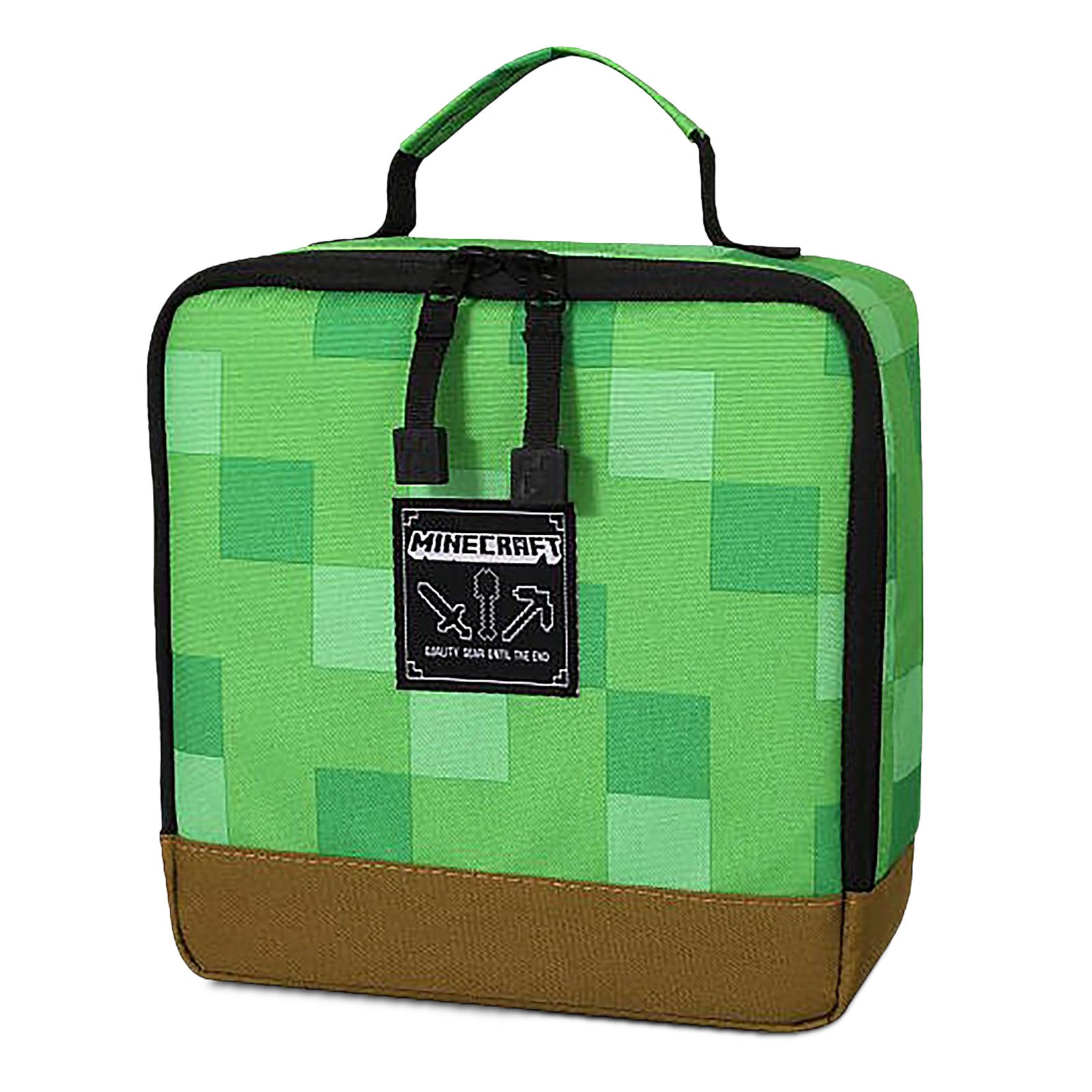 Produktbild Minecraft - Pixel Block Lunchlåda grön