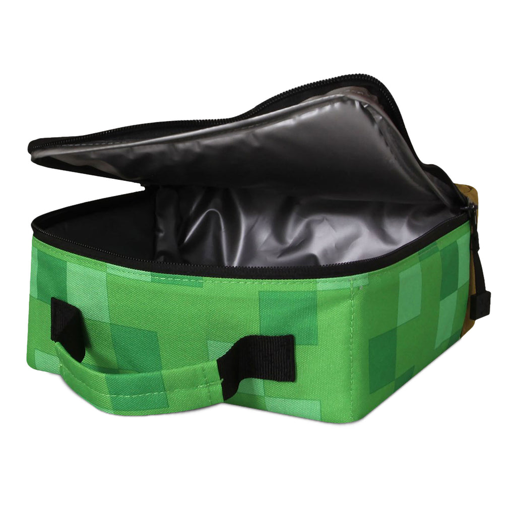 Produktbild Minecraft - Pixel Block Lunchlåda grön