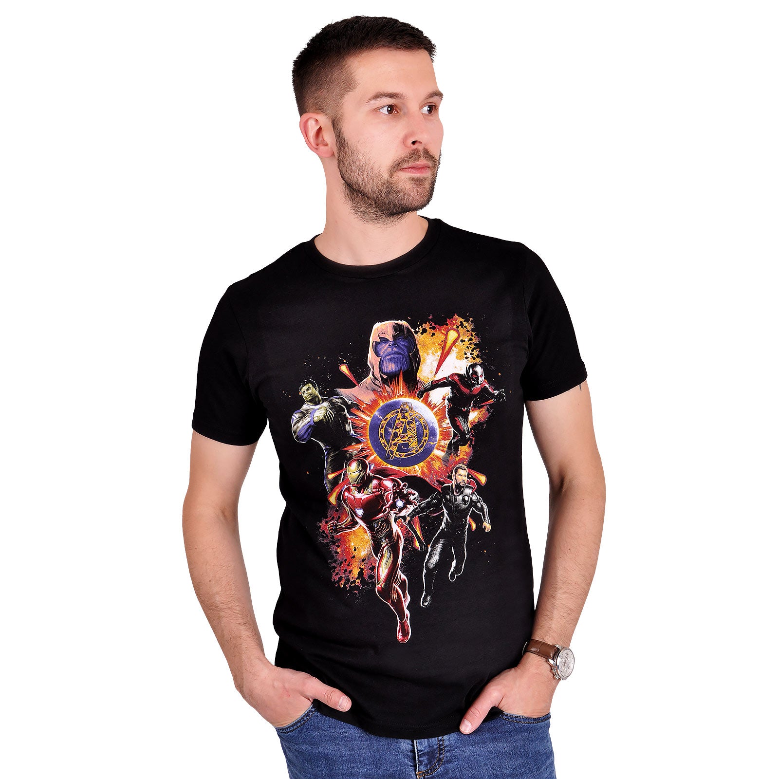 Produktbild Avengers - Endgame Slutstrid T-shirt svart