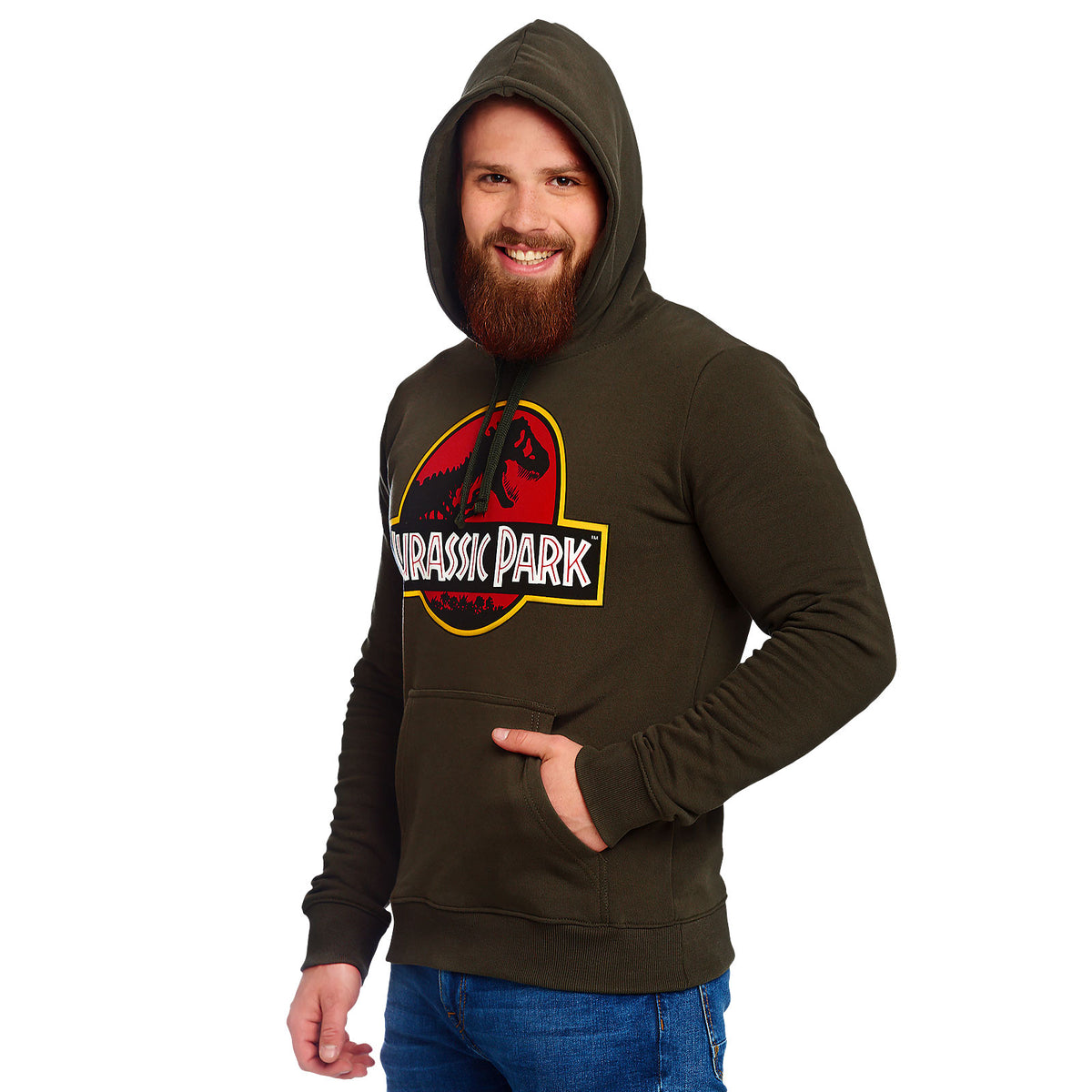 Produktbild Jurassic Park - Logotröja grön