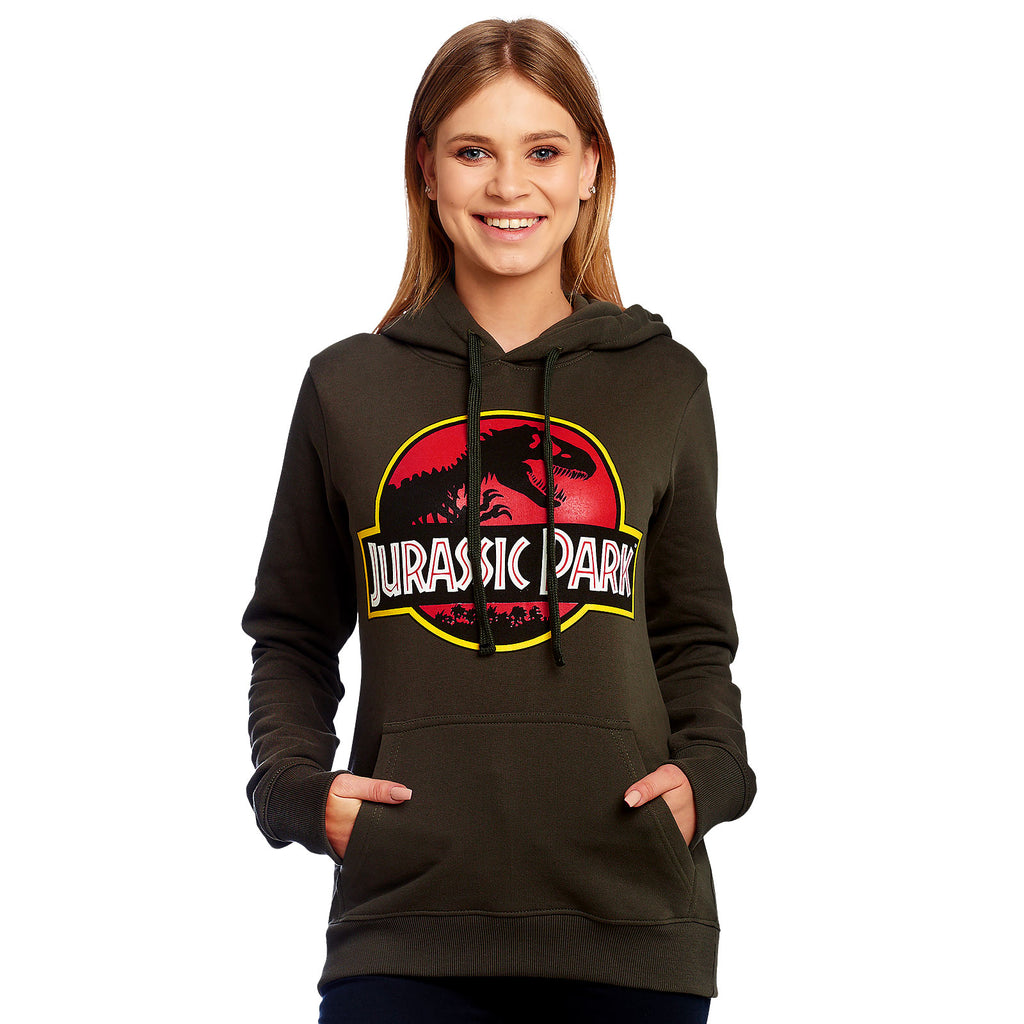 Produktbild Jurassic Park - Logotröja grön