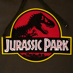 Produktbild Jurassic Park - Logotröja grön