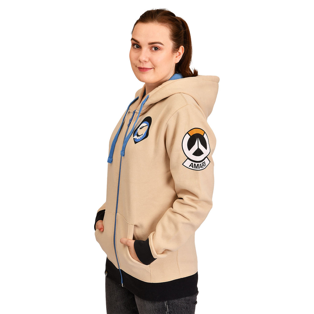 Produktbild Overwatch - Ana Ultimate beige huvtröja