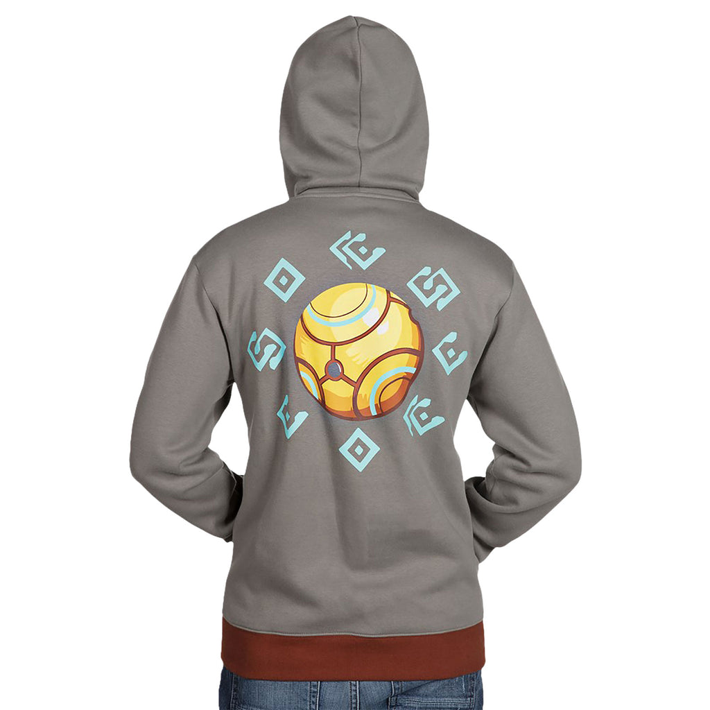 Produktbild Overwatch - Zenyatta Ultimate grå huvtröja