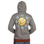 Produktbild Overwatch - Zenyatta Ultimate grå huvtröja