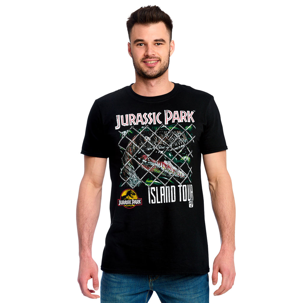 Produktbild Jurassic Park - Island Tour T-shirt svart