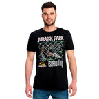 Produktbild Jurassic Park - Island Tour T-shirt svart
