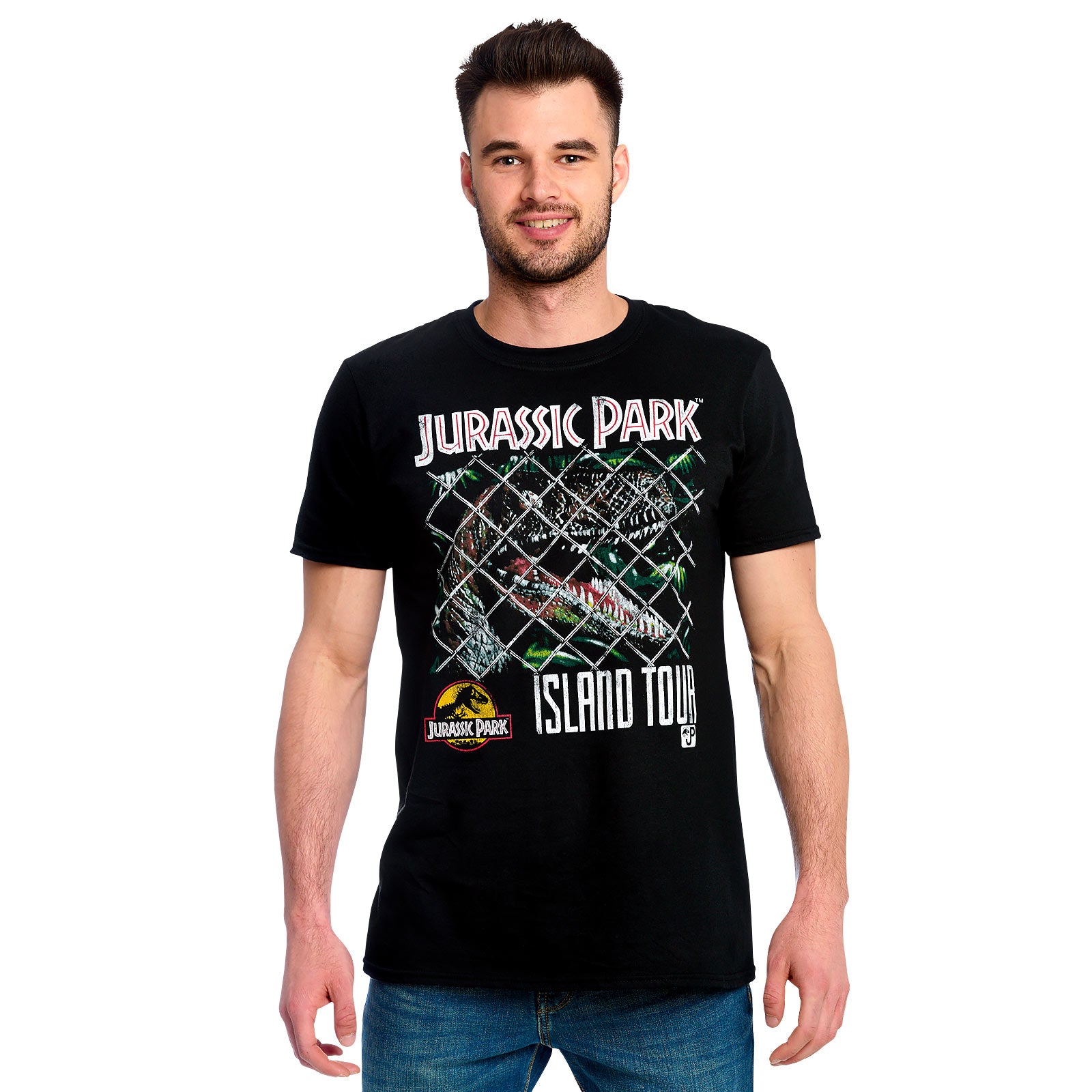 Produktbild Jurassic Park - Island Tour T-shirt svart