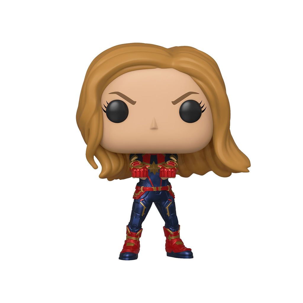 Produktbild Avengers - Captain Marvel Endgame Funko Pop figur med vickande huvud
