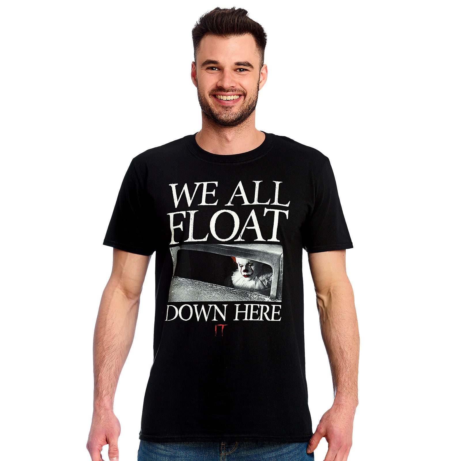 Produktbild Stephen Kings DET - Pennywise We All Float Down Here T-Shirt