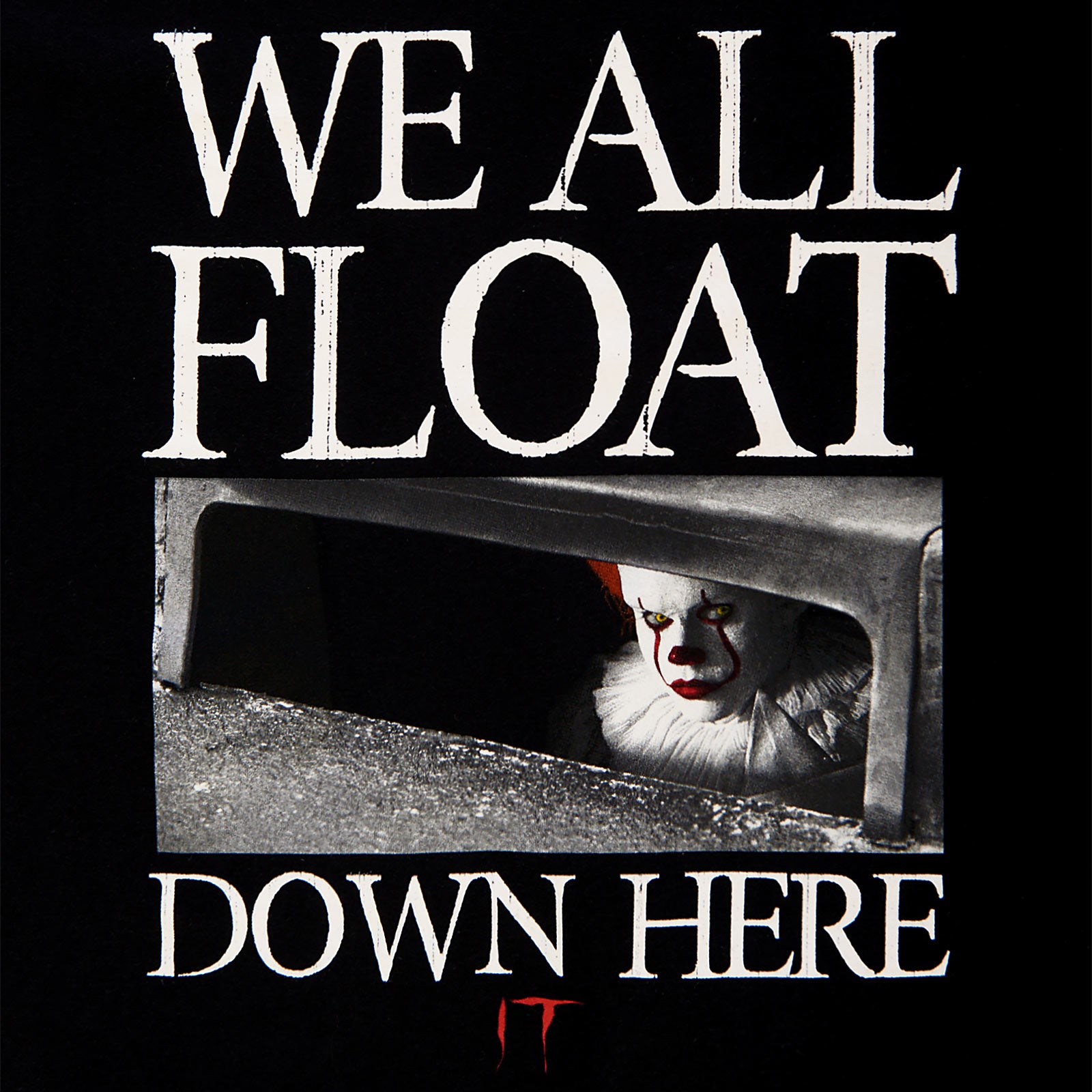 Produktbild Stephen Kings DET - Pennywise We All Float Down Here T-Shirt