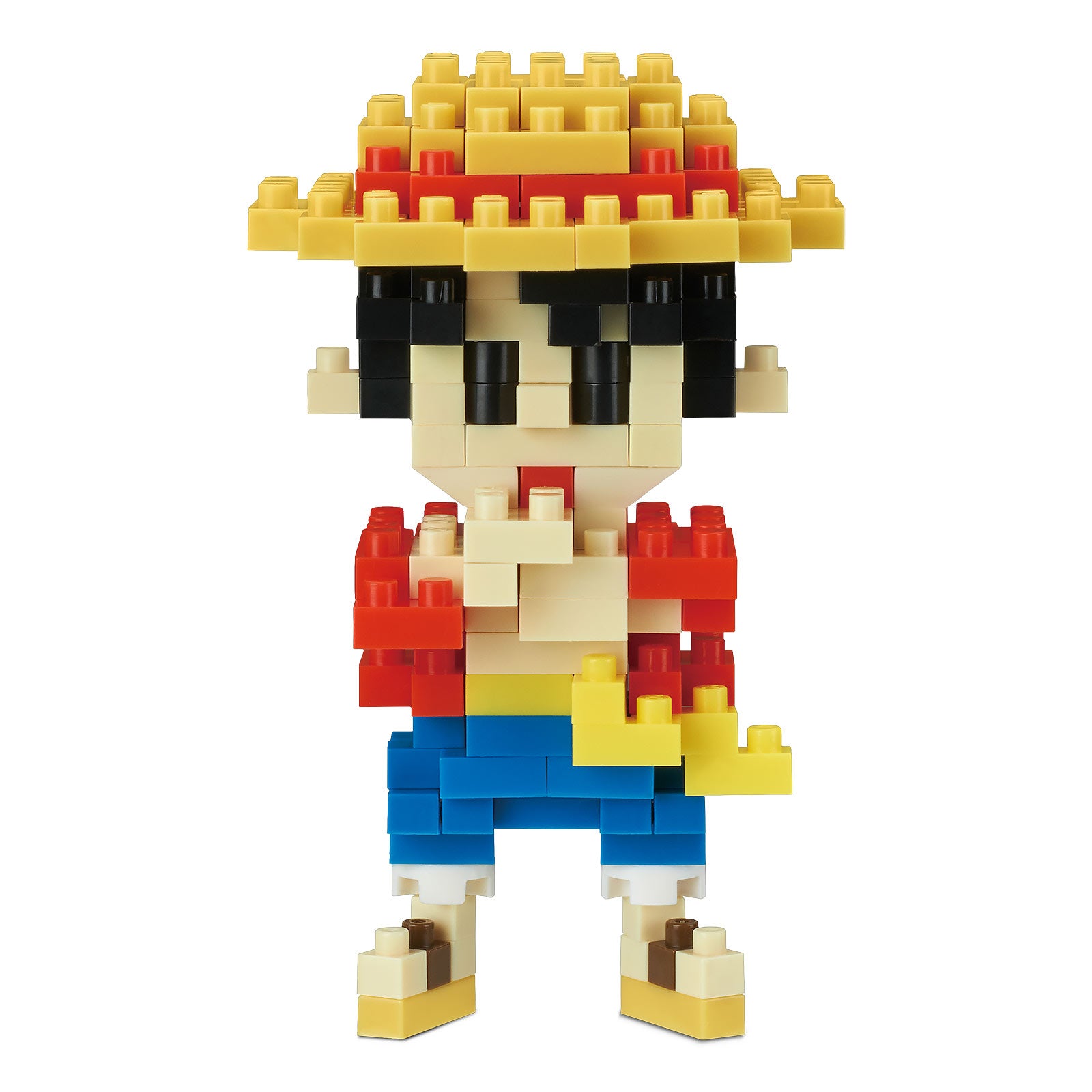 Produktbild One Piece - Luffy nanoblock Mini byggklossfigur