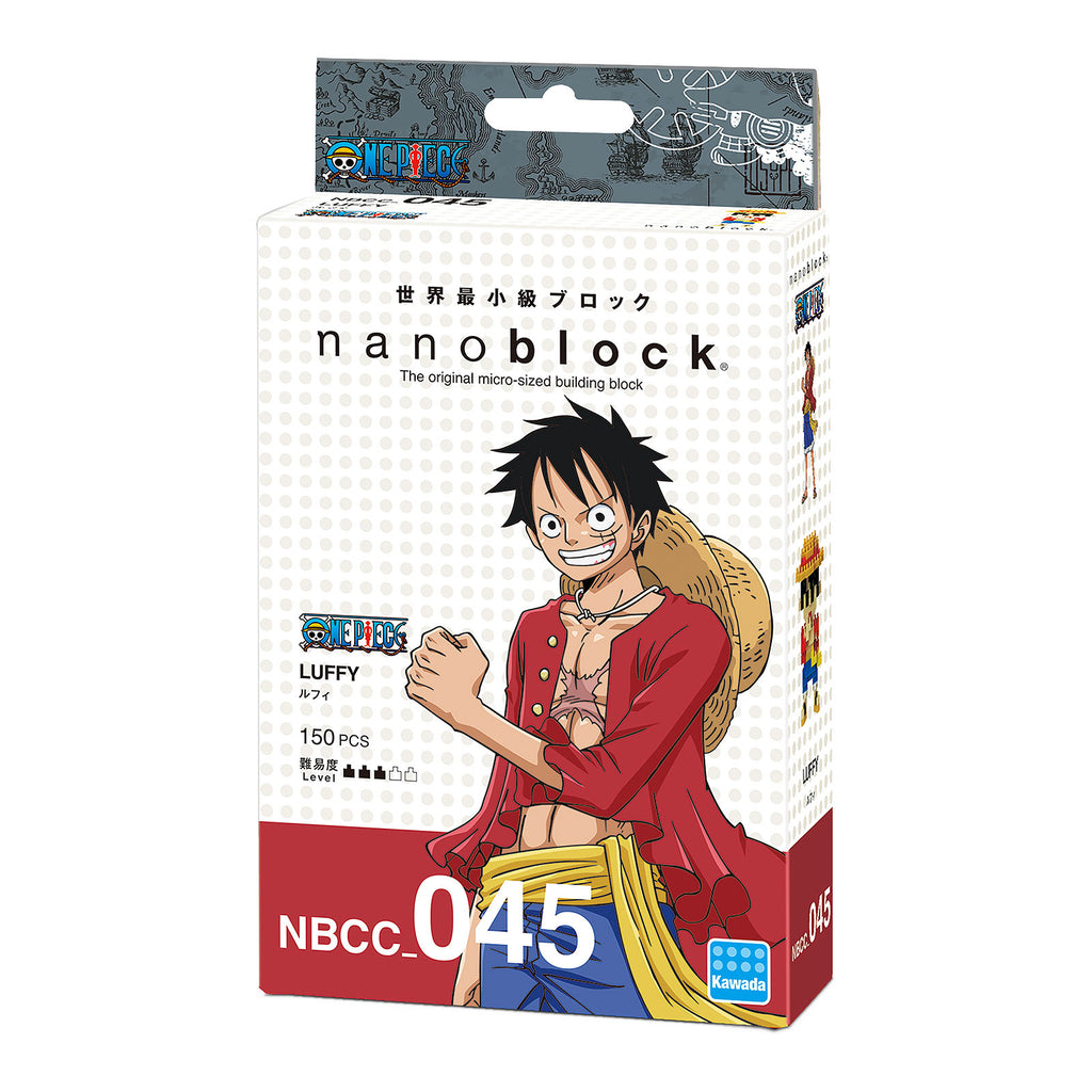Produktbild One Piece - Luffy nanoblock Mini byggklossfigur