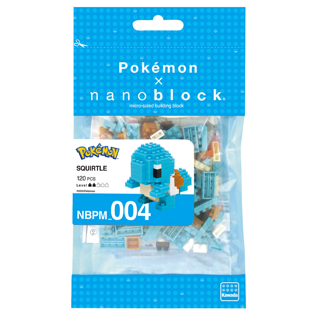 Produktbild Pokemon - Schiggy nanoblock Mini byggklossfigur