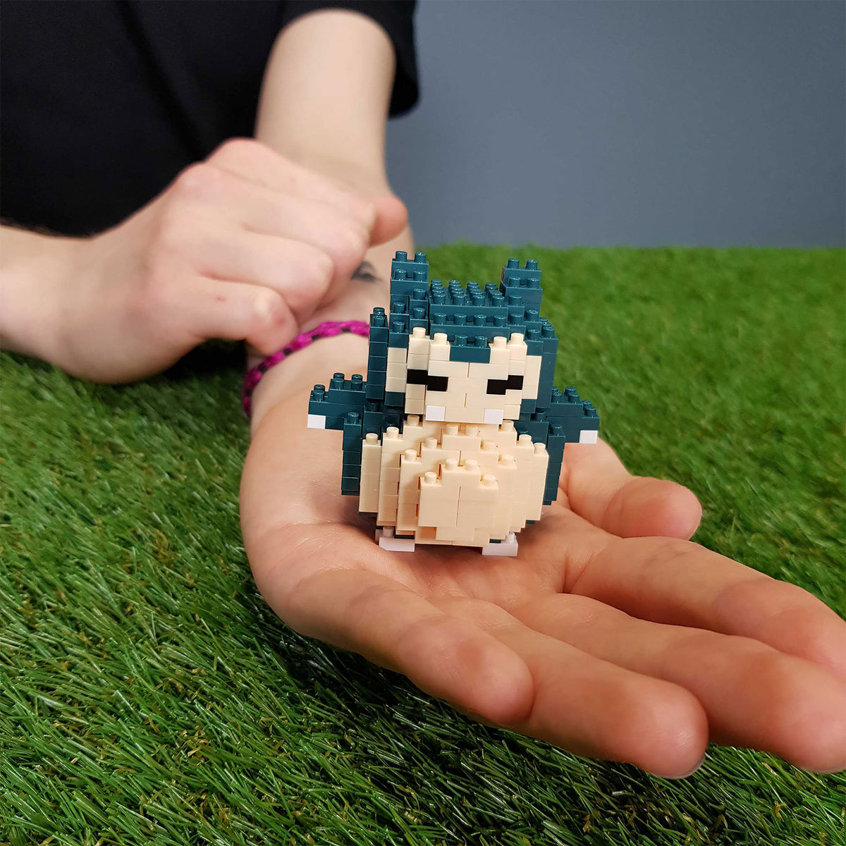 Produktbild Pokemon - Relaxo nanoblock Mini Byggklossfigur