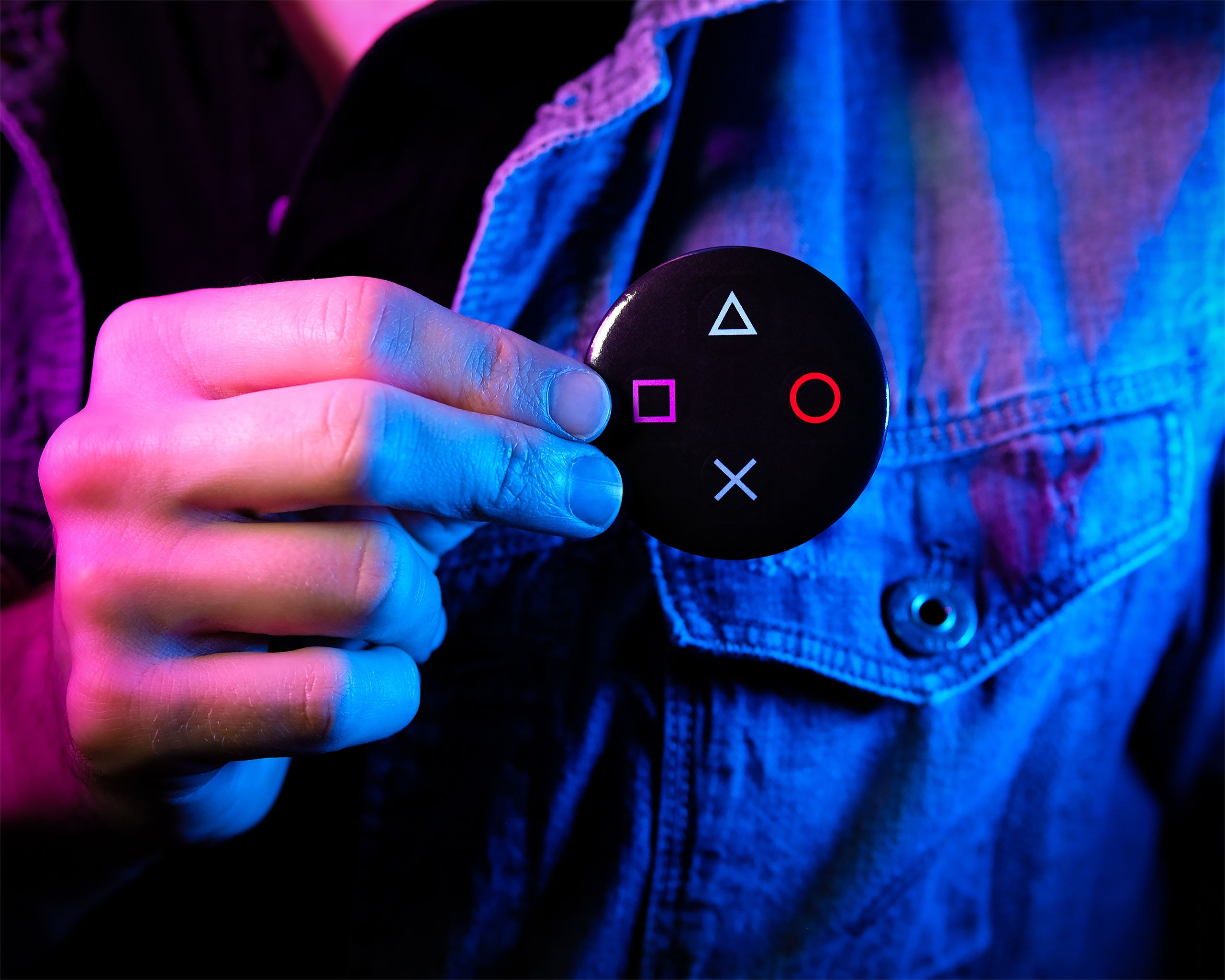 Produktbild Knapp för PlayStation-fans