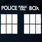 Produktbild Doctor Who - Tardis Police Box Hoodie blå