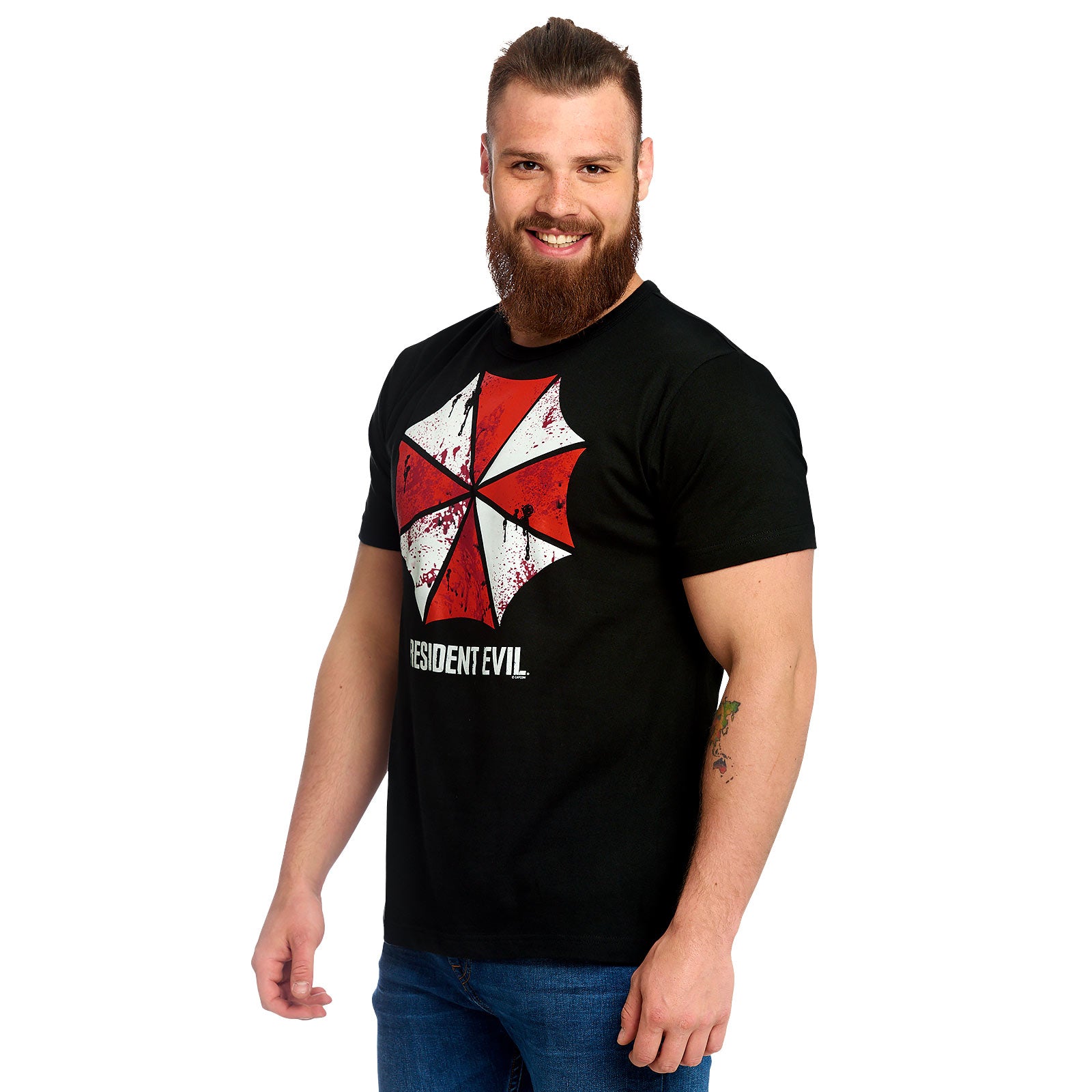 Produktbild Resident Evil - Umbrella Corporation Bloody Logo T-shirt svart