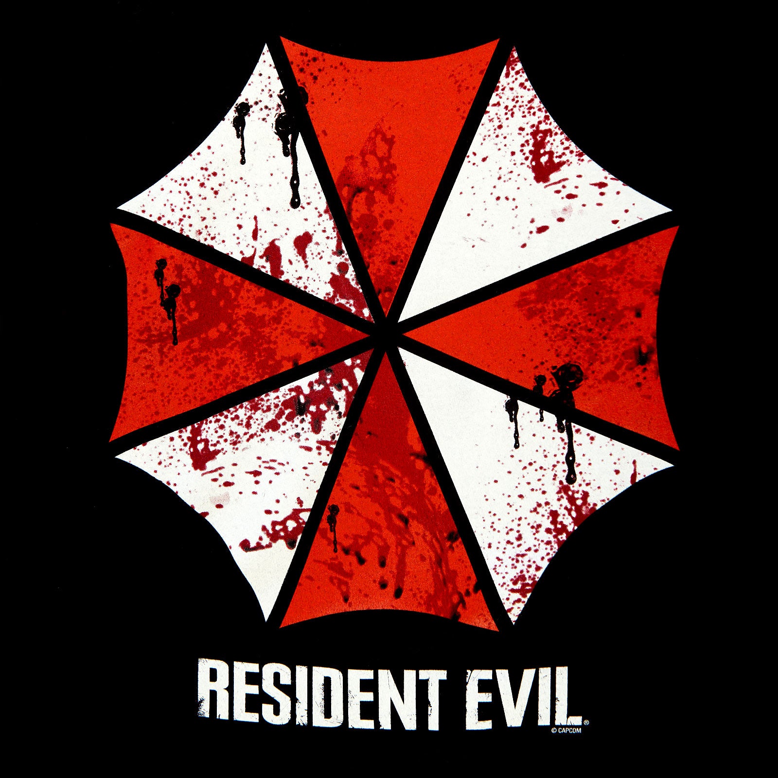 Produktbild Resident Evil - Umbrella Corporation Bloody Logo T-shirt svart