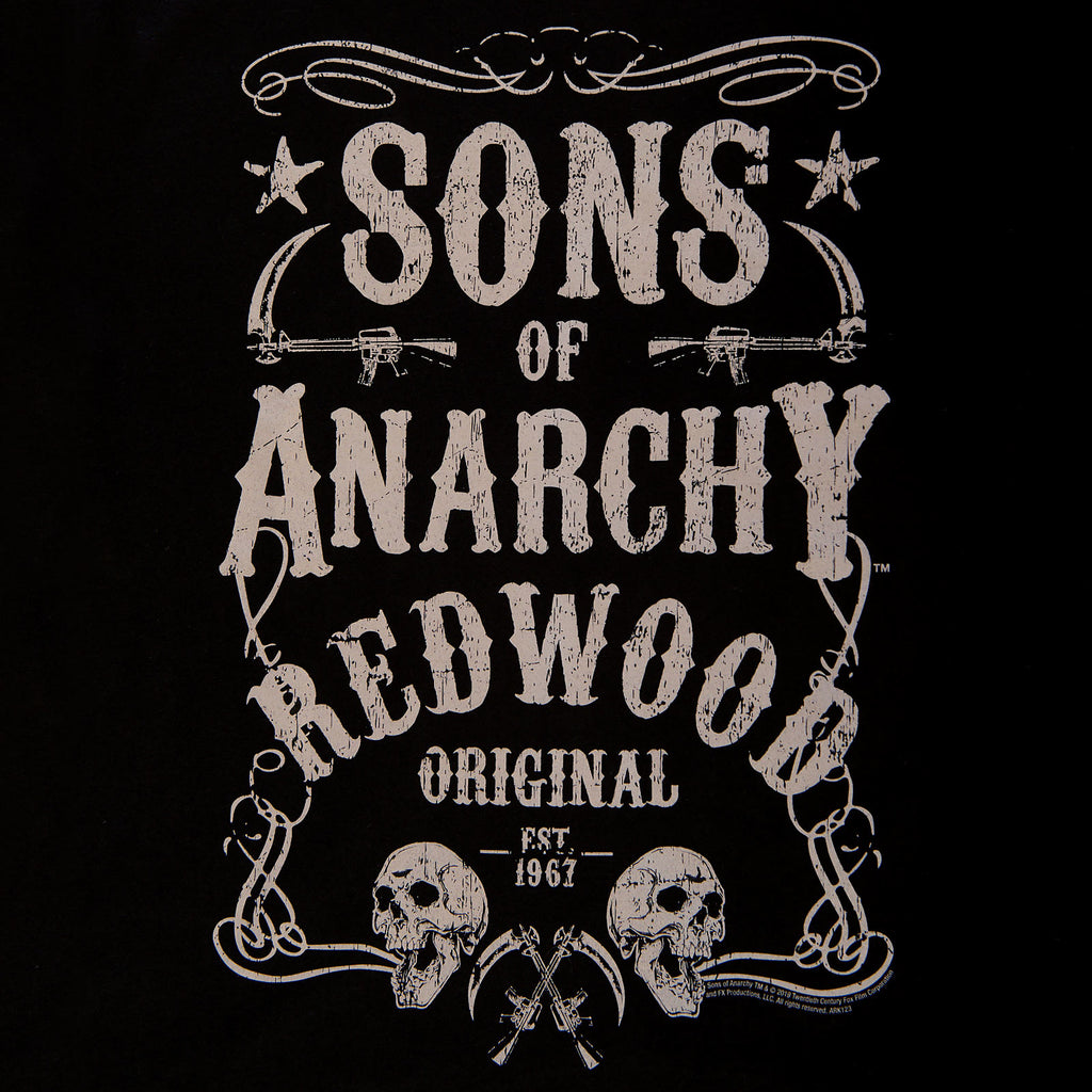 Produktbild Sons of Anarchy - Redwood Original Est. 1967 T-shirt svart