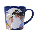 Produktbild Aladdin och Jasmine Glittermugg