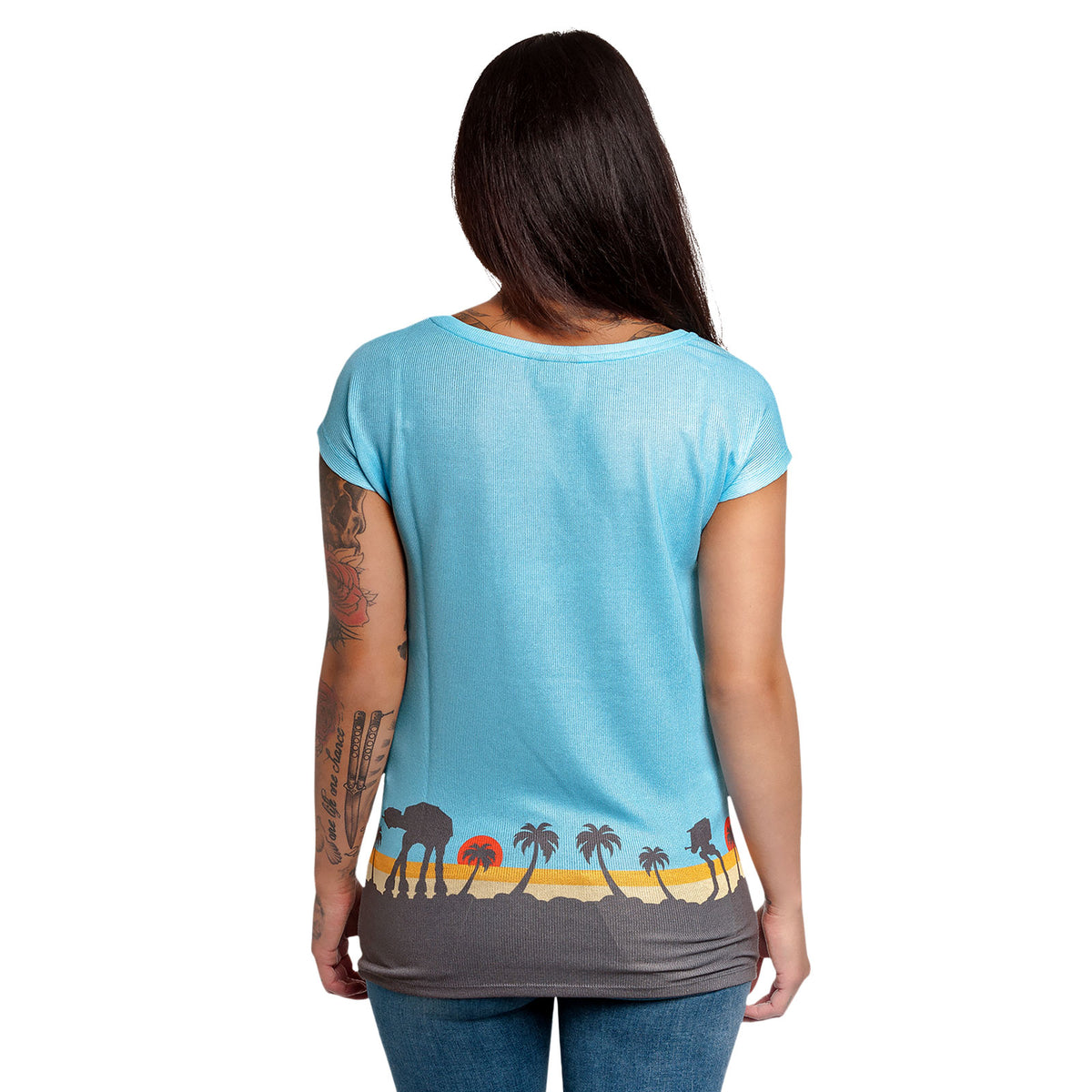 Produktbild Star Wars - Scarif T-shirt dam blå