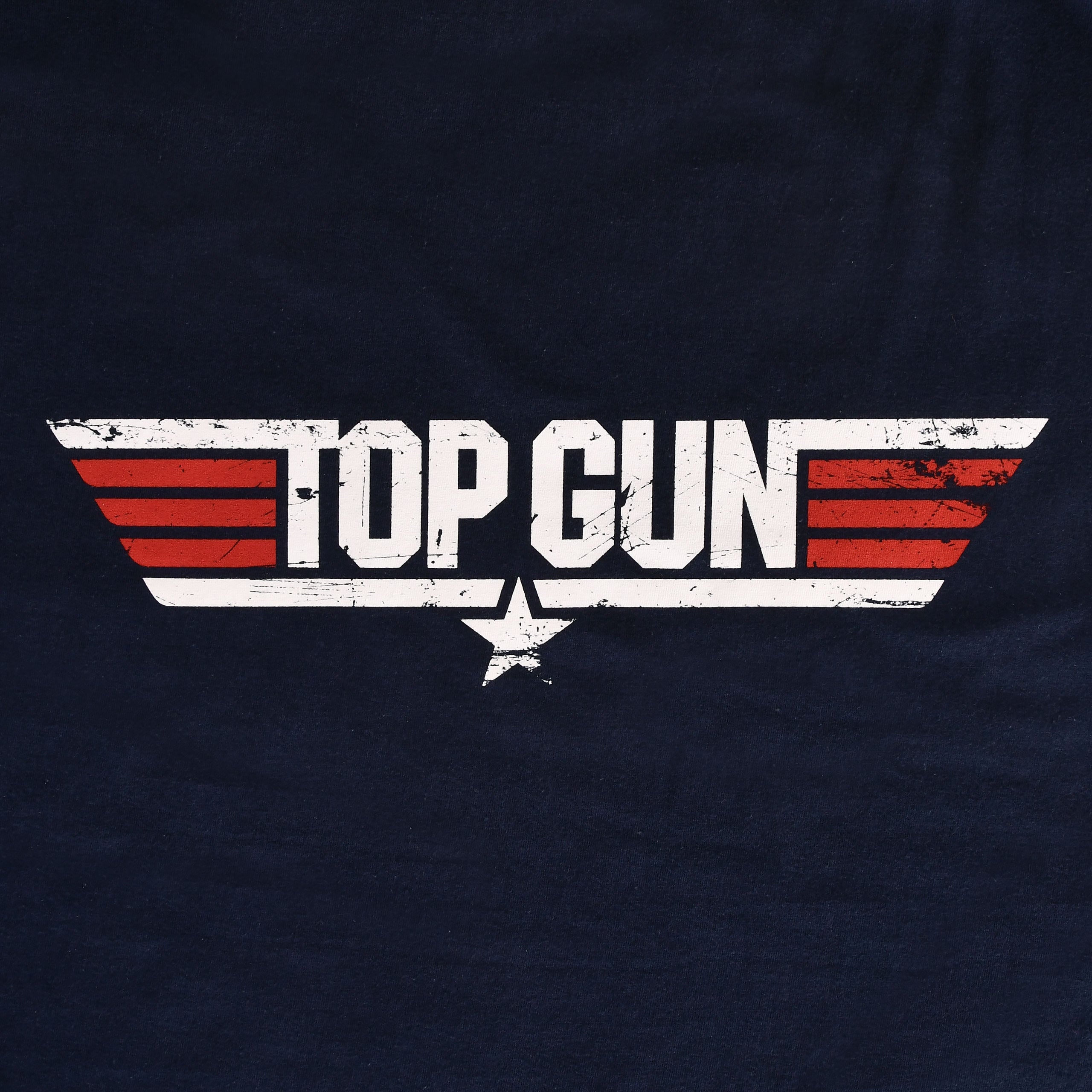 Produktbild Top Gun - Logotyp T-shirt blå