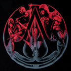 Produktbild Assassins Creed - Karaktärer & Hidden Blade T-Shirt svart