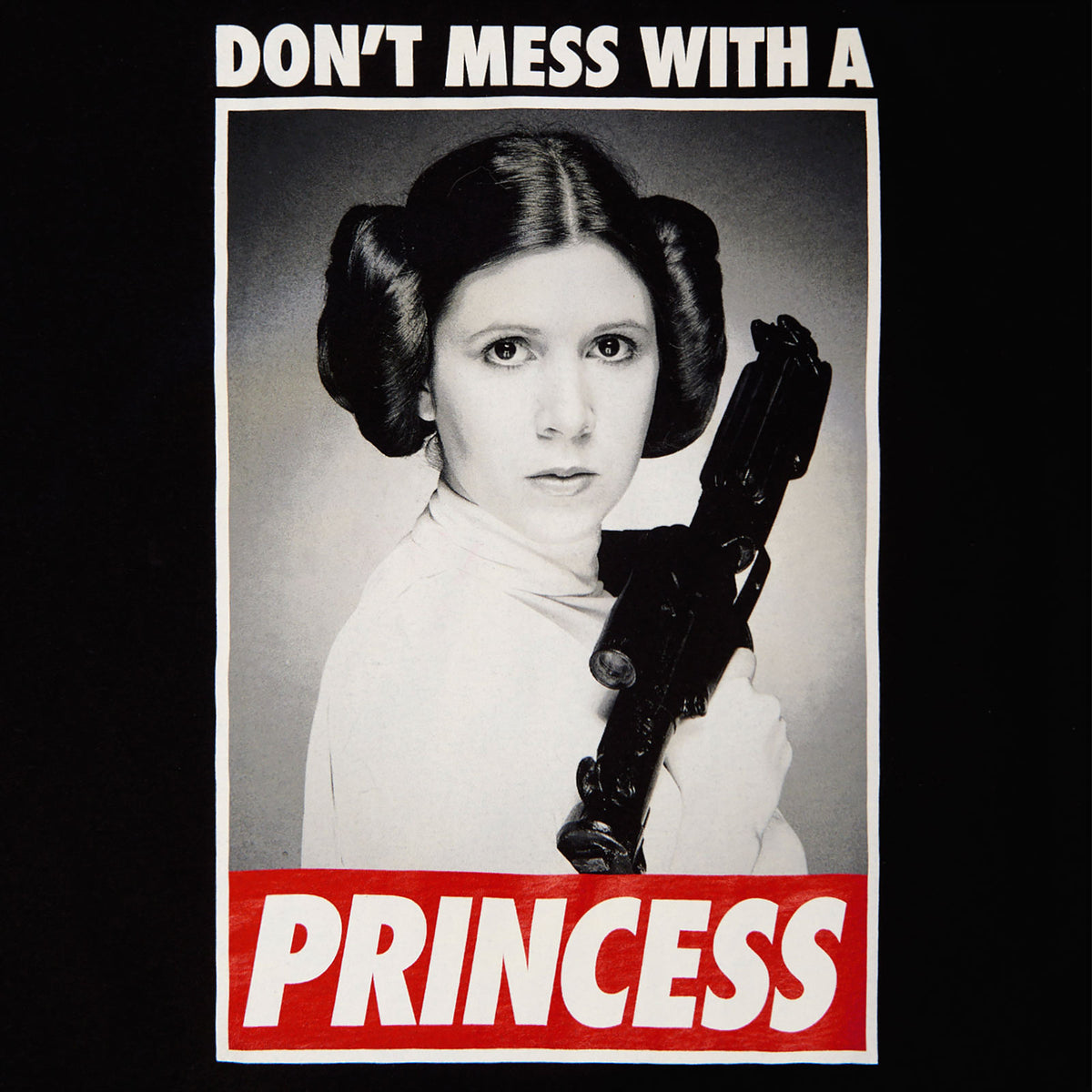 Product image Star Wars - Leia Don't Mess With a Princess T-Shirt black